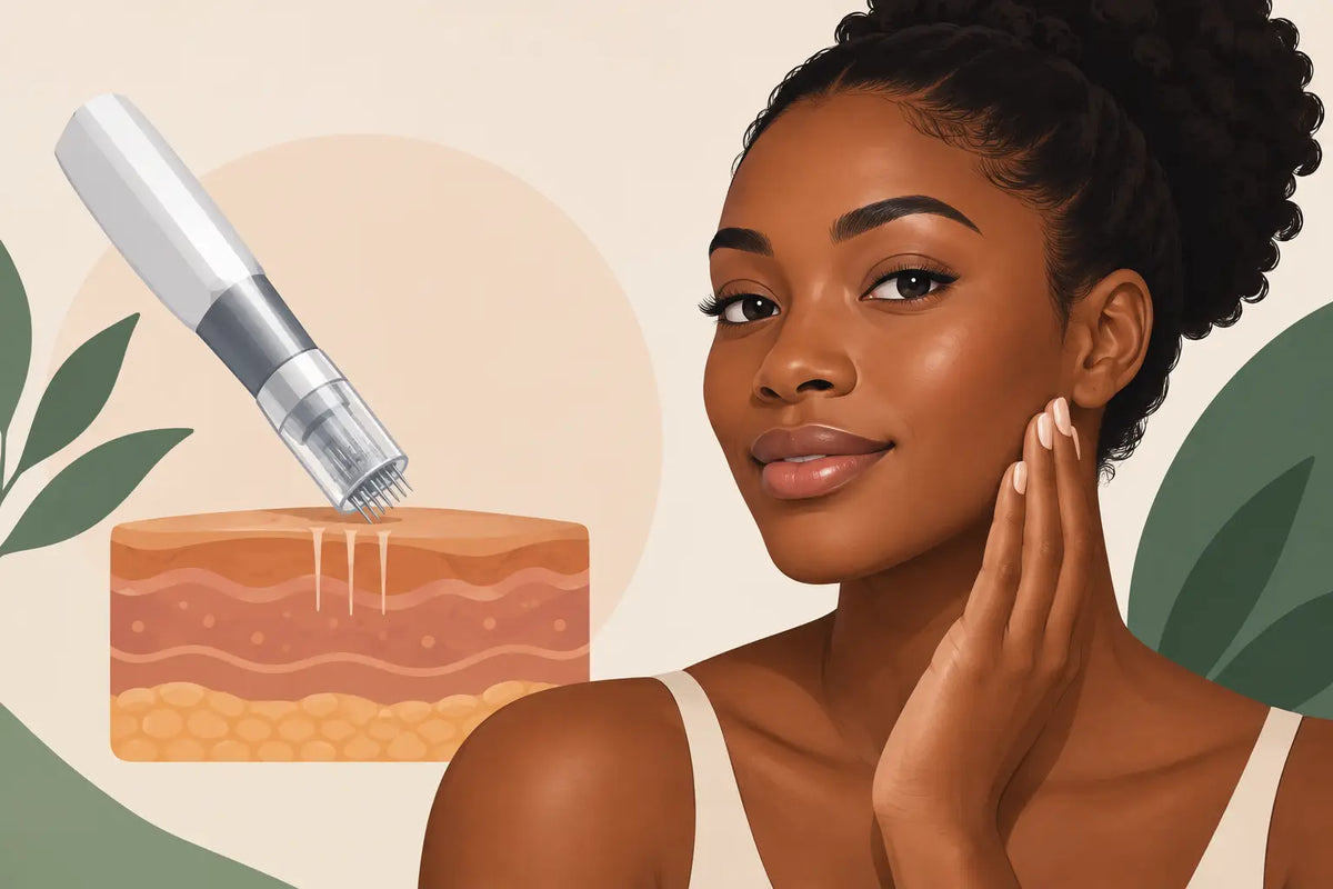 Can Melanin-Rich Skin Microneedle Safely?
