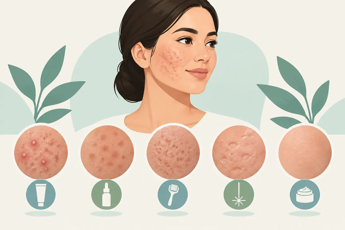 An Acne Scar Treatment Example for Every Scar