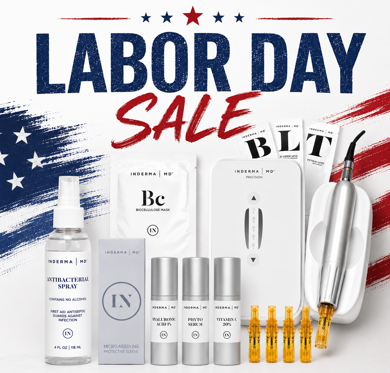 Labor Day Sale – Dermapen® Full Treatment Package