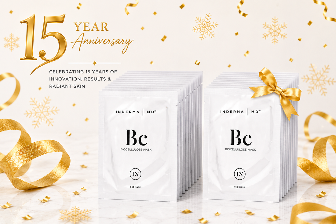 15 Year Anniversary Special- Buy 15 Biocellulose masks get 15 50% off