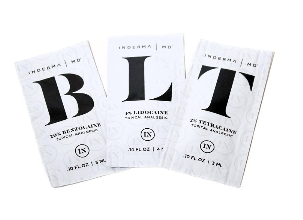 BLT Numbing Cream + Disposable Occlusion Masks (25 each)