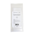 Photograph of microneedling device protective sleeves neatly arranged. The sleeves are transparent and designed to cover the microneedling device tips, ensuring hygiene and safe storage. The image emphasizes the importance of maintaining a sterile environment for the microneedling equipment, with a focus on the protective function provided by the sleeves